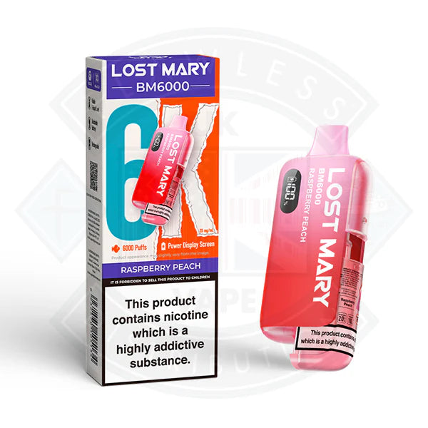 Lost Mary BM6000 Disposable Vape Device 20mg