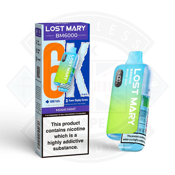 Lost Mary BM6000 Disposable Vape Device 20mg