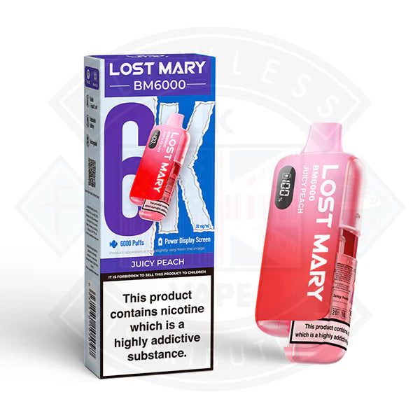 Lost Mary BM6000 Disposable Vape Device 20mg