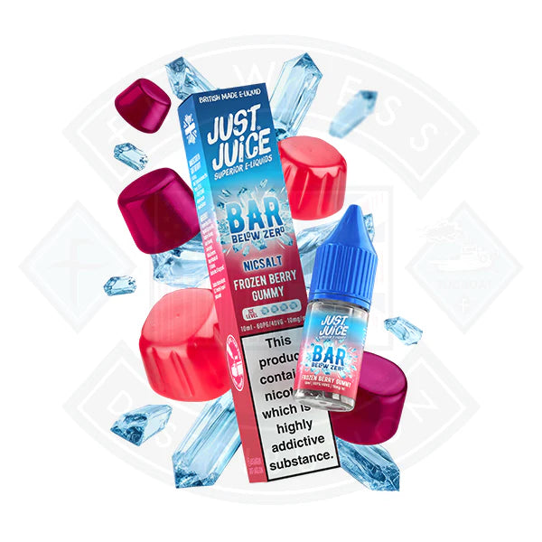 Just Juice BAR Below Zero (10mg) Nic Salt 10ml