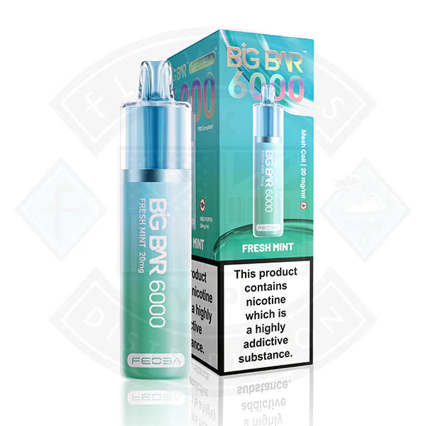 Feoba BIG BAR 6000 Disposable Vape 20mg