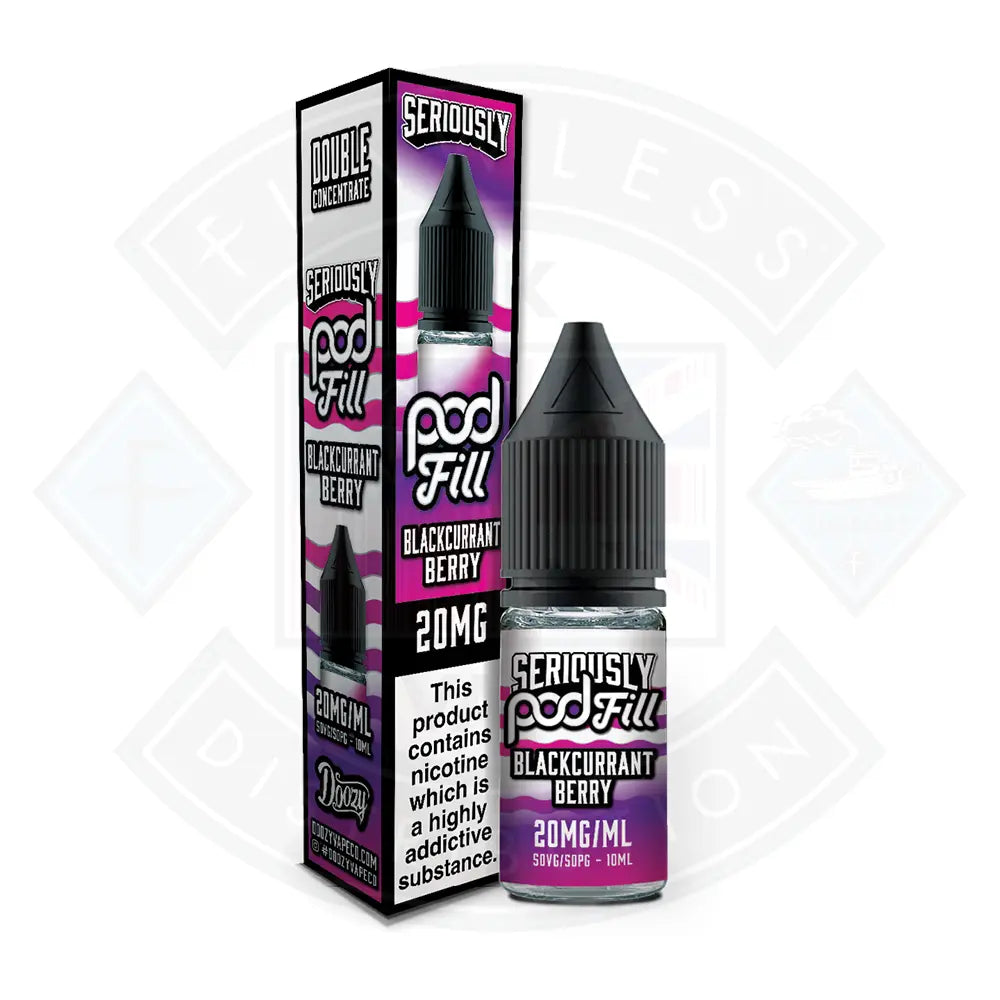 Doozy Vape Seriously Pod Fill Salt 10ml 20mg