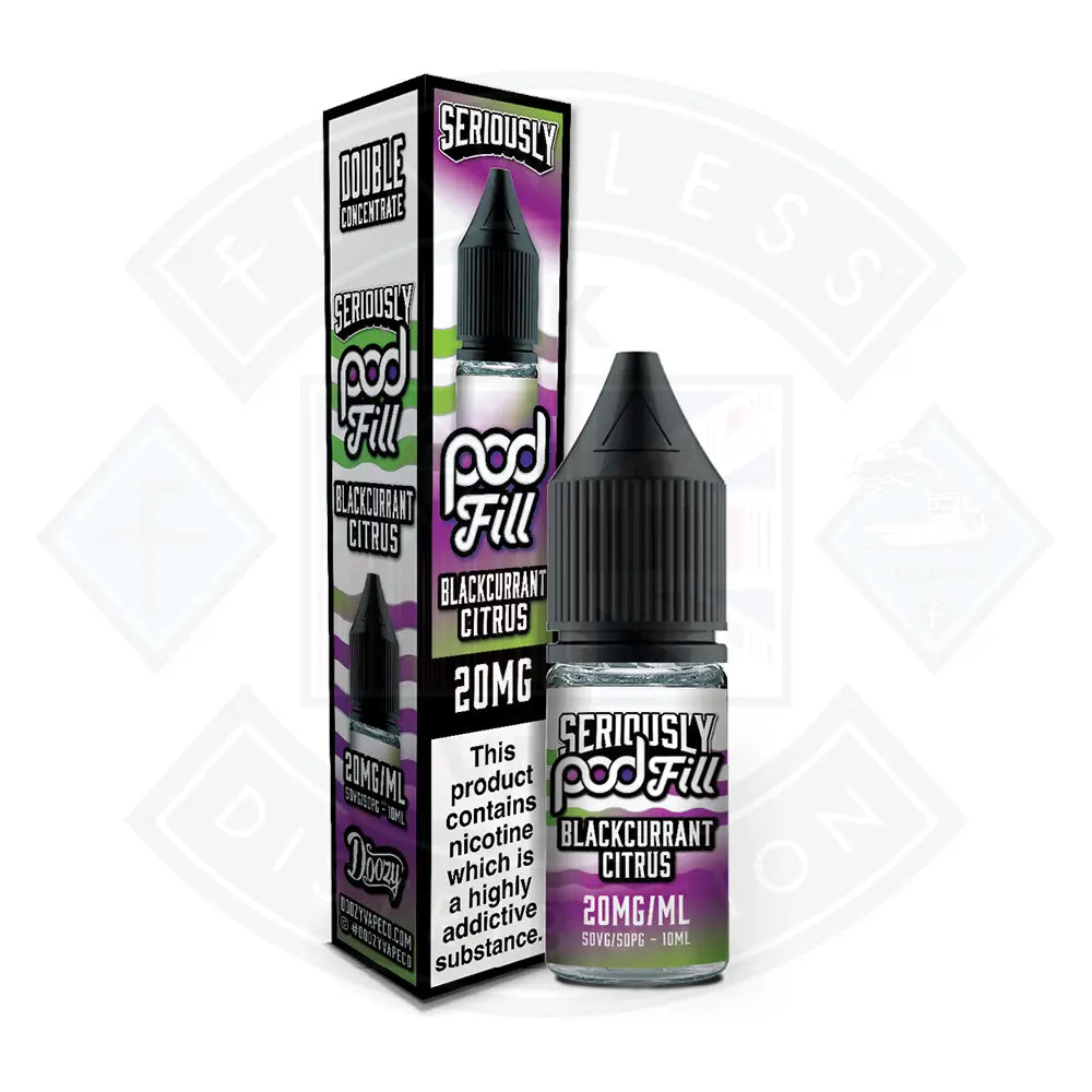 Doozy Vape Seriously Pod Fill Salt 10ml 10mg