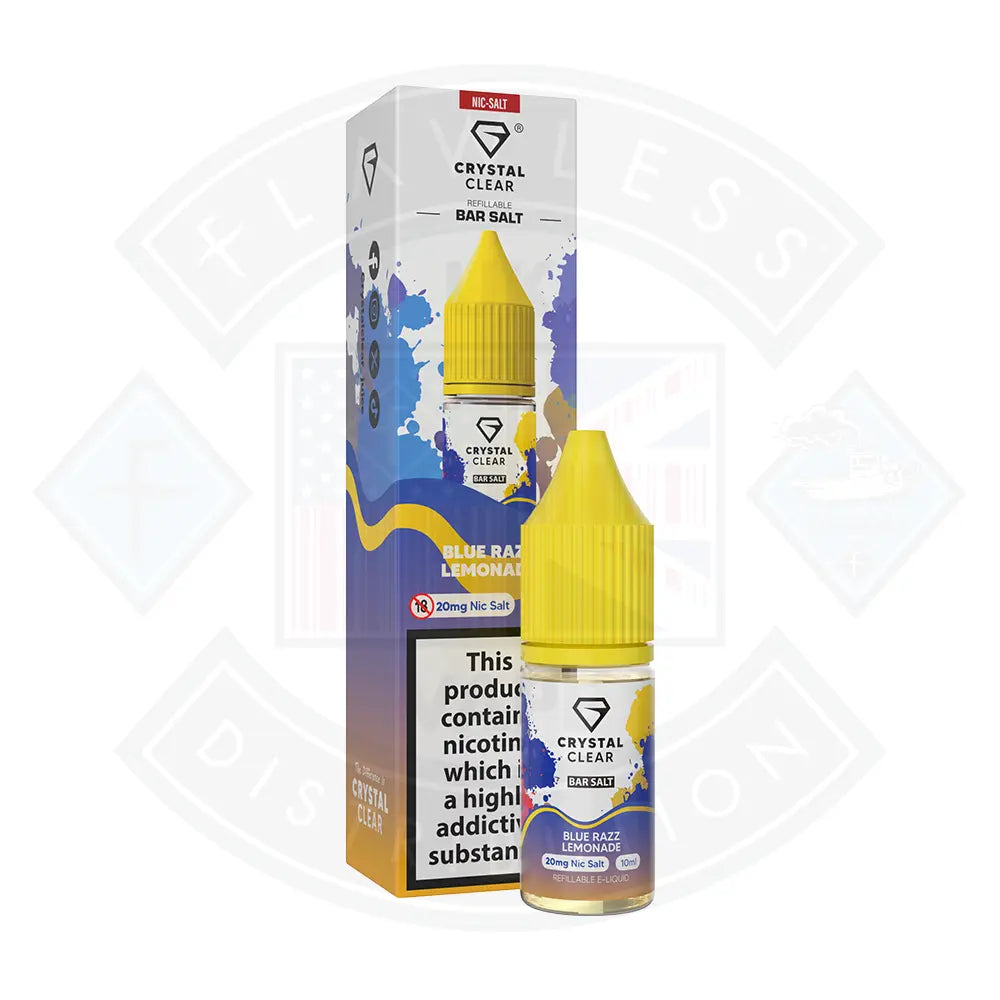 Crystal Clear Bar (20mg) Nic Salts 10ml