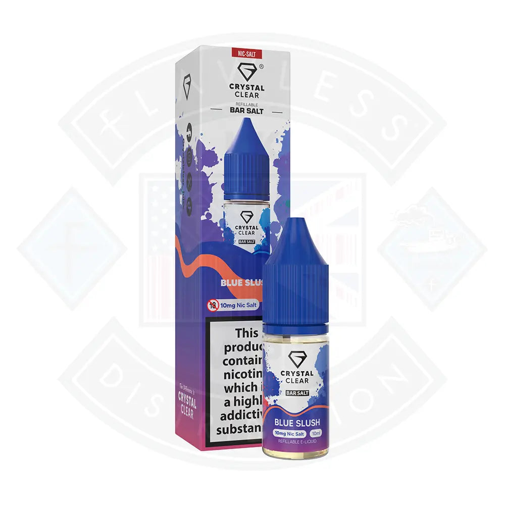 Crystal Clear Bar (10mg) Nic Salts 10ml