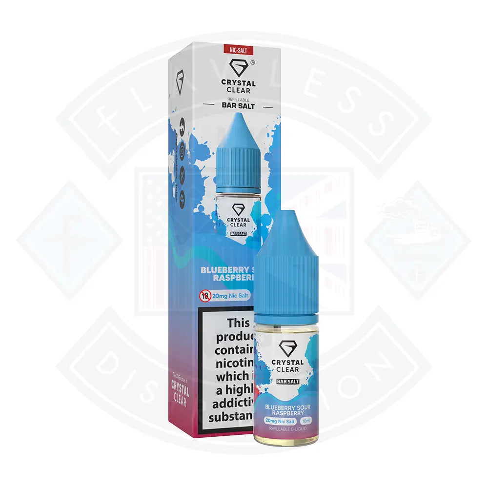 Crystal Clear Bar (20mg) Nic Salts 10ml