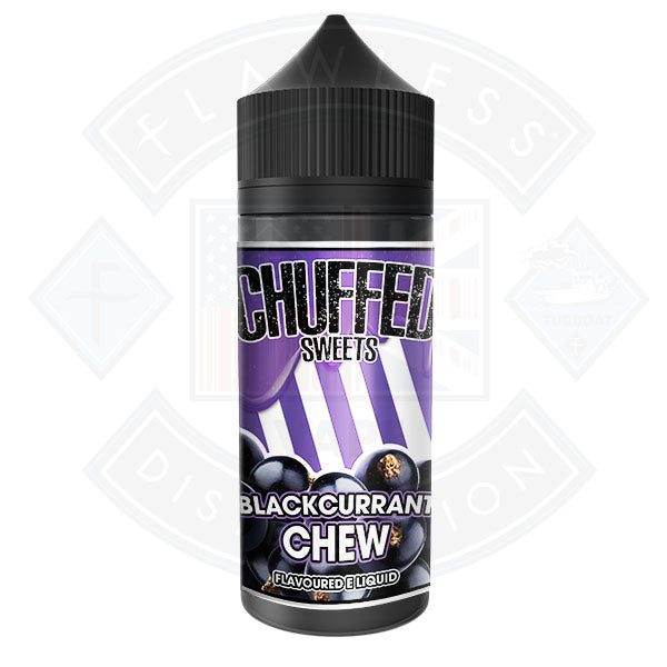 Chuffed  Sweets - Blackcurrant Chew 0mg 100ml Shortfill E-Liquid