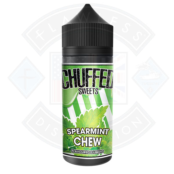 Chuffed Sweets - Spearmint Chew 0mg 100ml Shortfill E-Liquid