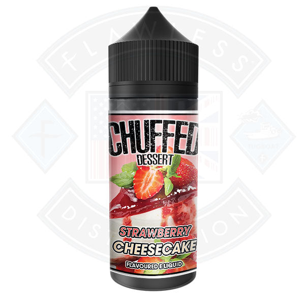 Chuffed Dessert - Strawberry Cheesecake 0mg 100ml Shortfill E-Liquid