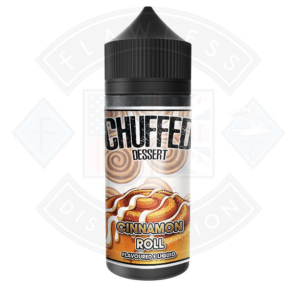 Chuffed Dessert - Cinnamon Roll 0mg 100ml Shortfill E-Liquid