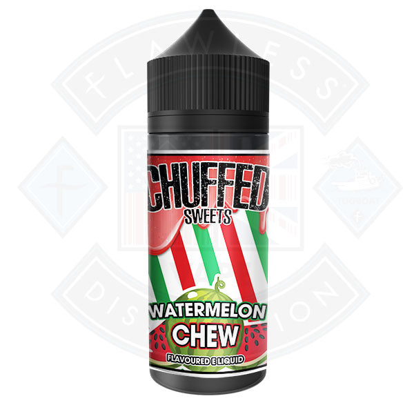 Chuffed  Sweets - Watermelon Chew 0mg 100ml Shortfill E-Liquid