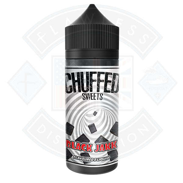 Chuffed Sweets - Black Jakk 0mg 100ml Shortfill E-Liquid