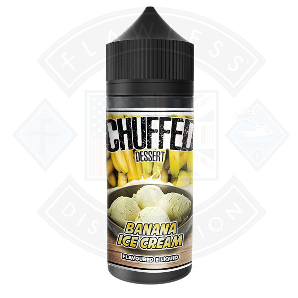 Chuffed  Dessert - Banana Ice Cream 0mg 100ml Shortfill E-Liquid