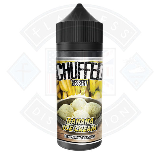 Chuffed  Dessert - Banana Ice Cream 0mg 100ml Shortfill E-Liquid
