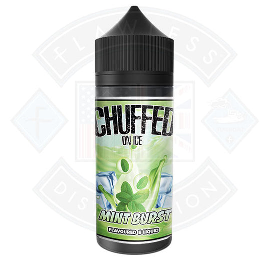 Chuffed On Ice - Mint Burst 0mg 100ml Shortfill E-Liquid