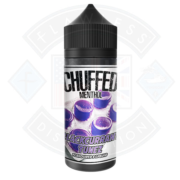 Chuffed Menthol - Blackcurrant Tunez 0mg 100ml Shortfill E-Liquid