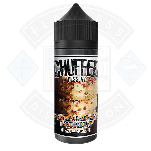 Chuffed Dessert - Salted Caramel Doughnut 0mg 100ml Shortfill E-Liquid