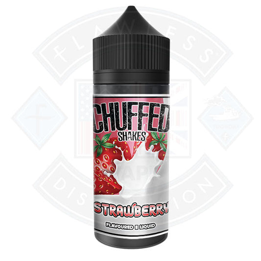 Chuffed Shakes - Strawberry 0mg 100ml Shortfill E-Liquid
