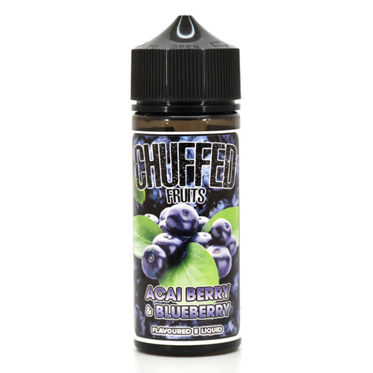 Chuffed Fruits - Acai and Blueberry 0mg 100ml Shortfill E-Liquid