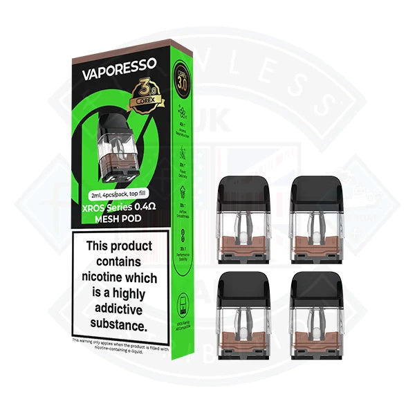 Vaporesso XROS series Corex 3.0 pods tech version 4pcs/pack