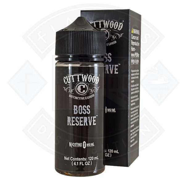 Cuttwood Classic- Boss Reserve 0mg 100ml Shortfill