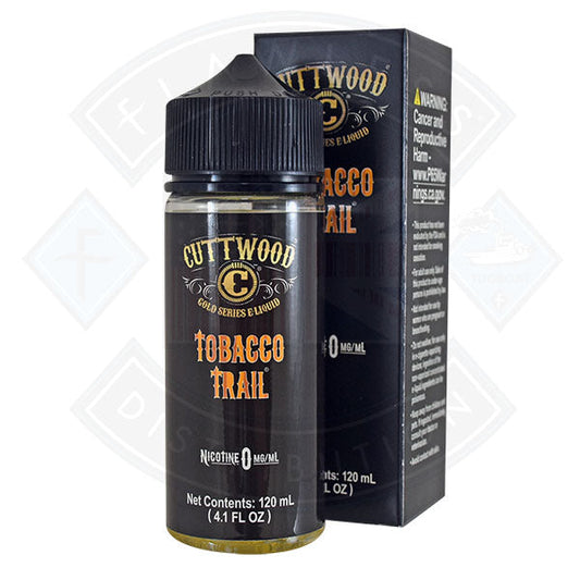 Cuttwood Classic- Tobacco Trail 0mg 100ml Shortfill