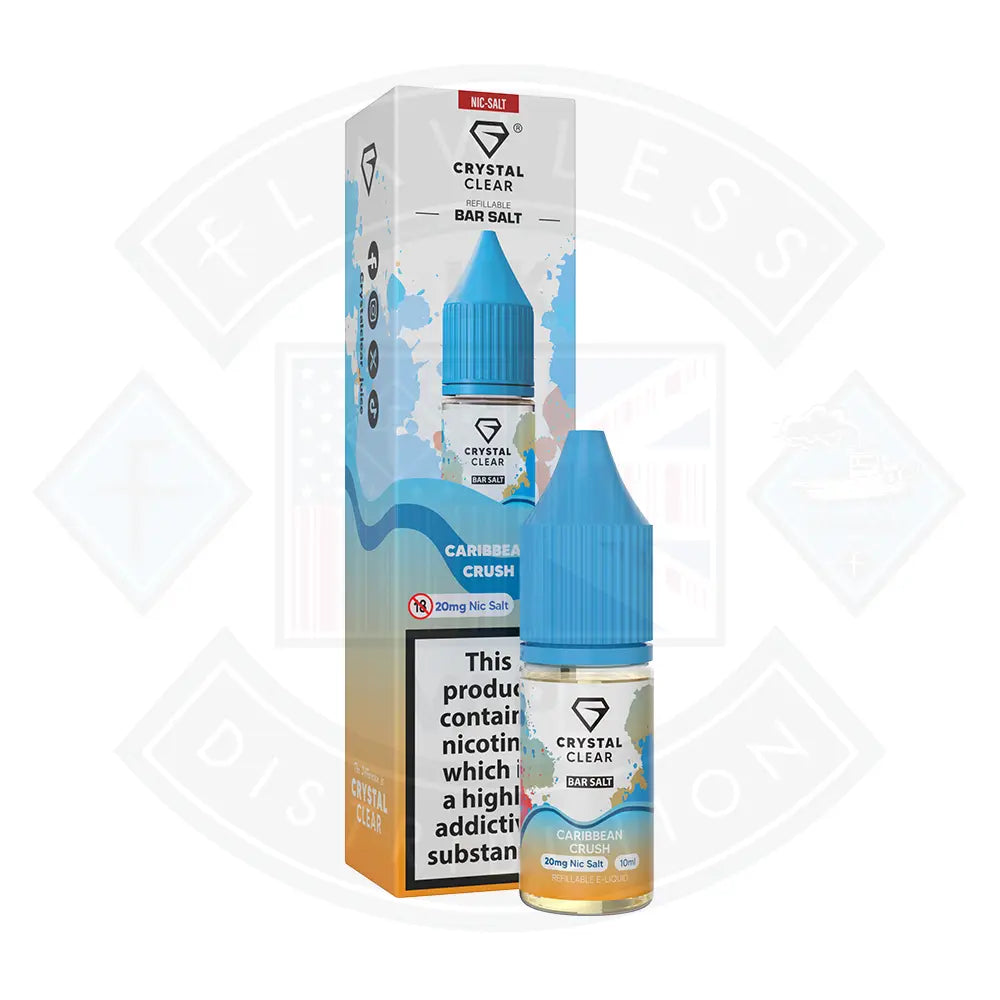 Crystal Clear Bar (20mg) Nic Salts 10ml