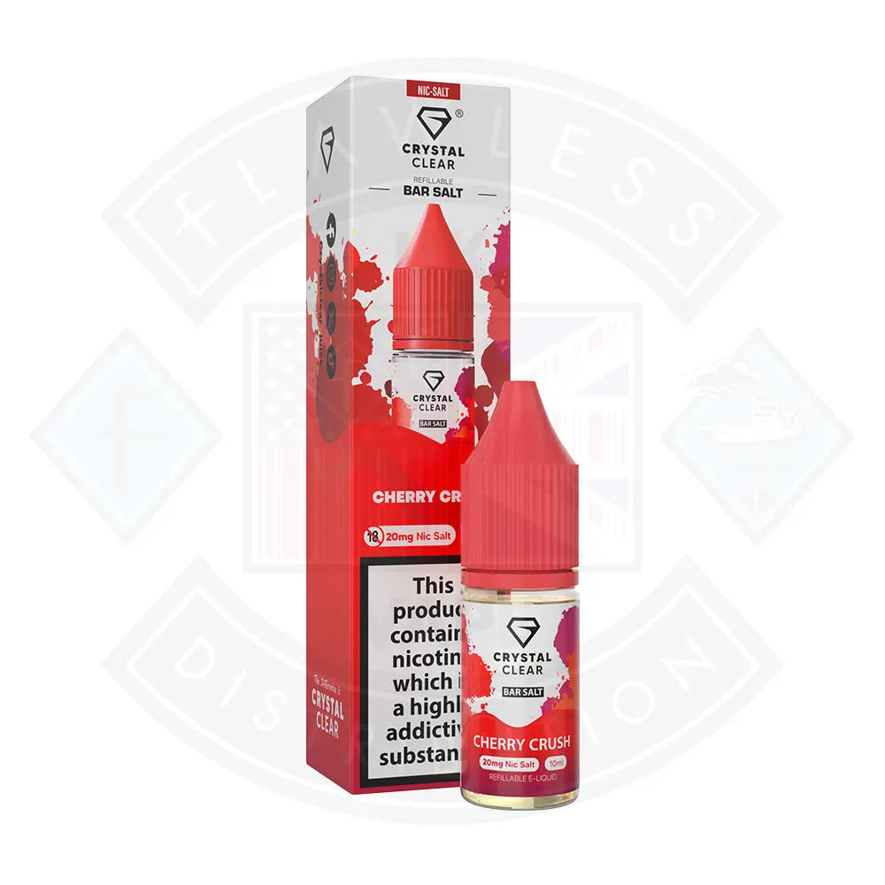 Crystal Clear Bar (20mg) Nic Salts 10ml