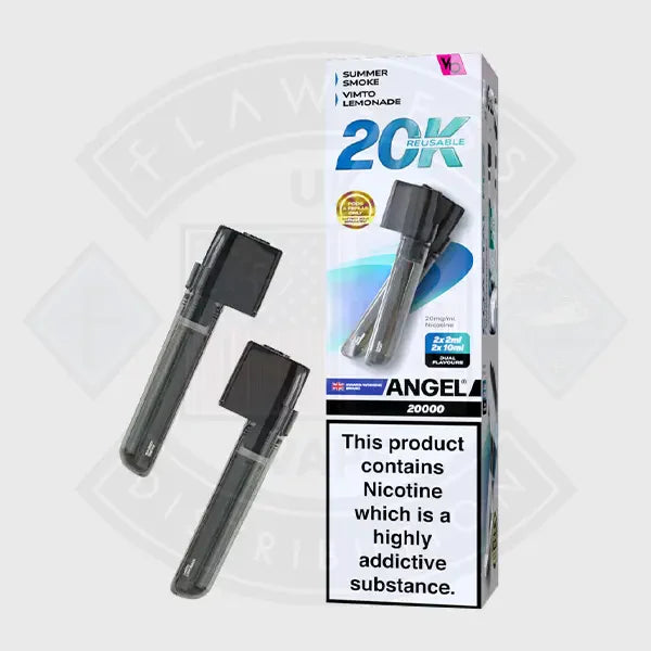 Vapes Bars Angel 20K Prefilled Vape Pods + Refill Container