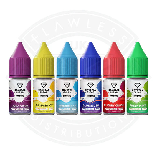 Crystal Clear Bar (5mg) Nic Salts 10ml