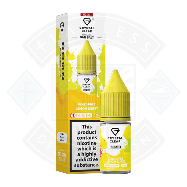 Crystal Clear Bar (10mg) Nic Salts 10ml