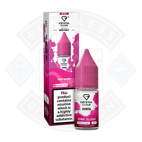 Crystal Clear Bar (5mg) Nic Salts 10ml