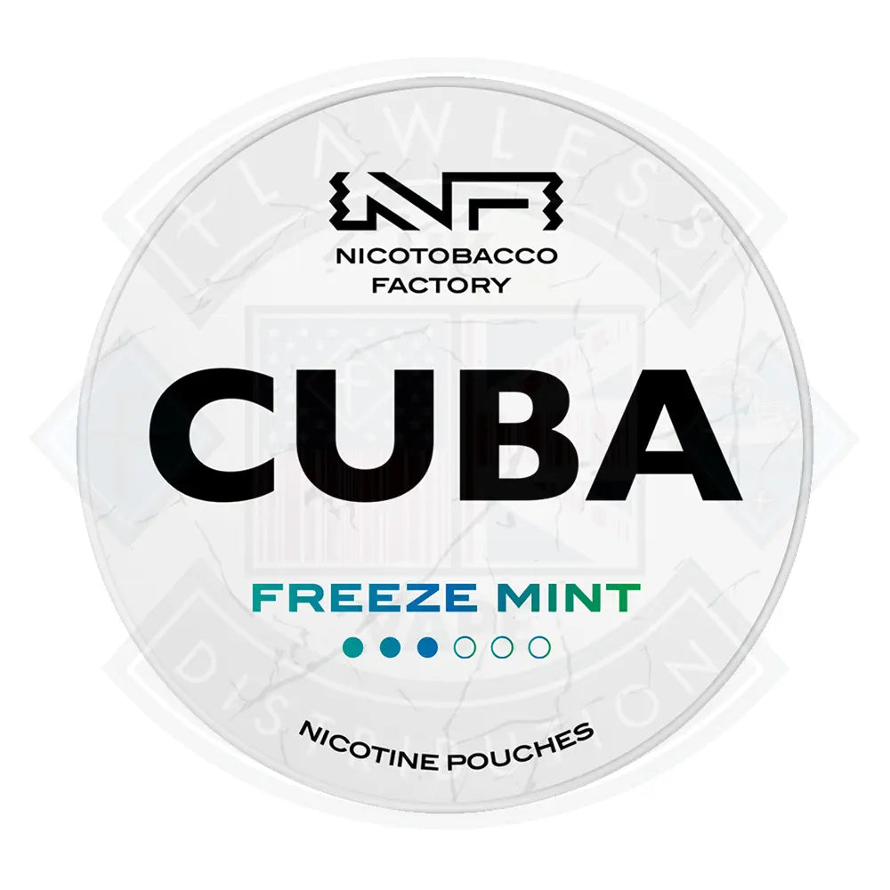 CUBA  White  Nicotine Pouch