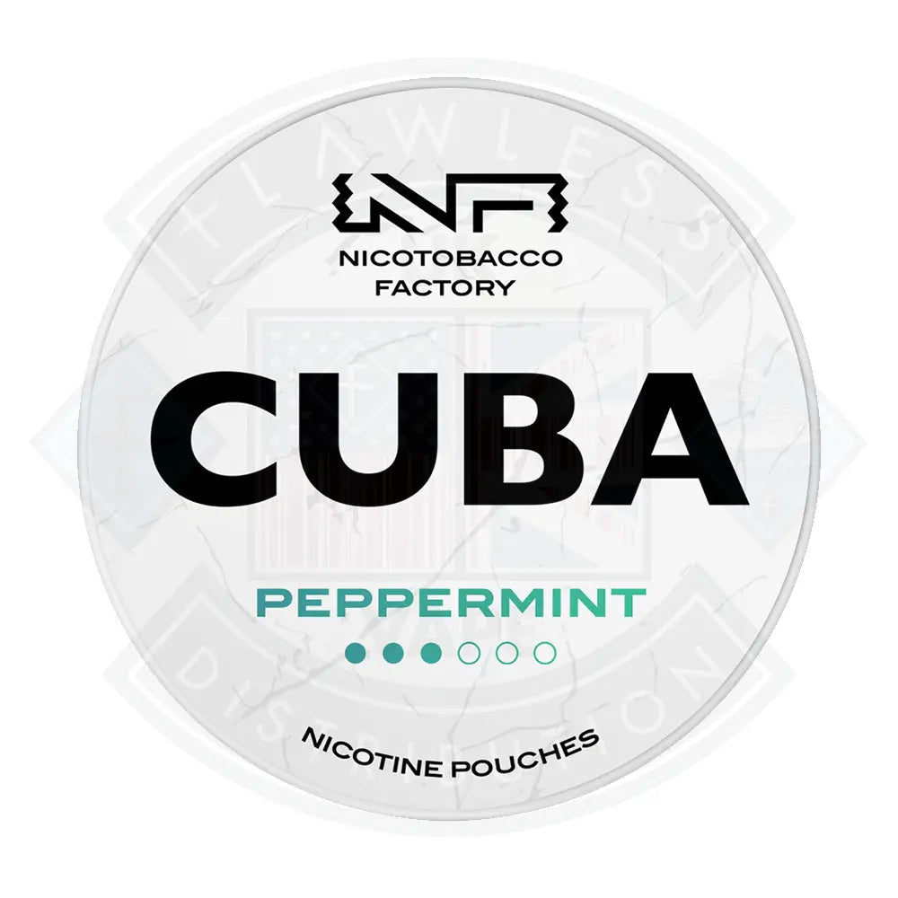 CUBA  White  Nicotine Pouch
