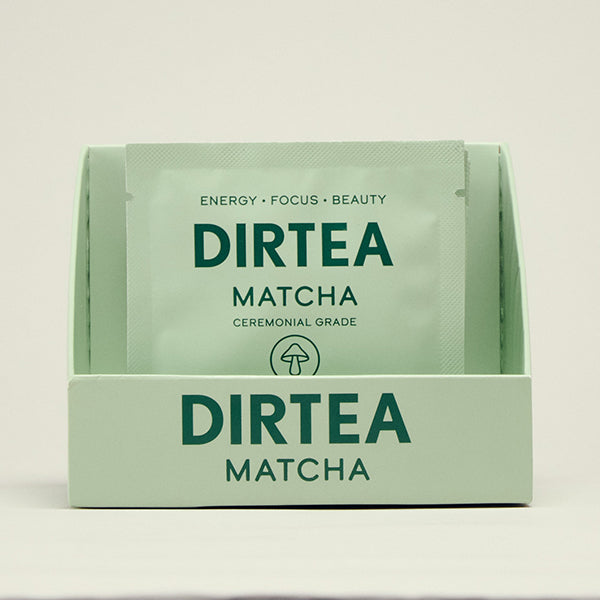 DIRTEA Mushroom Blend Sachets 7 pack - Matcha