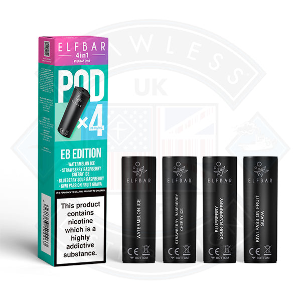 Elf Bar 4 in 1 Prefilled Pods 2ml/ 4pack