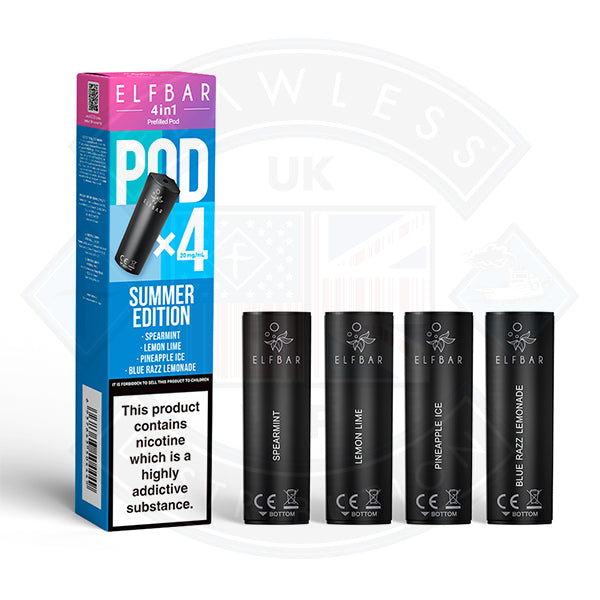 Elf Bar 4 in 1 Prefilled Pods 2ml/ 4pack