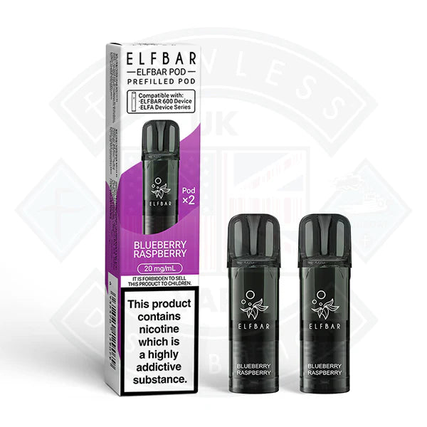 Elf Bar 600 Prefilled Pod 2ml 20mg