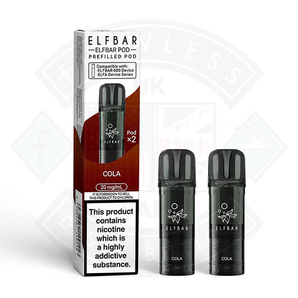 Elf Bar 600 Prefilled Pod 2ml 20mg