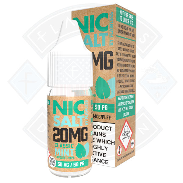 Nic Salt - Classic Mint 10ml By Flawless