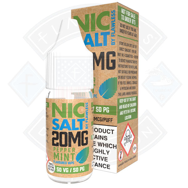 Nic Salt - Peppermint 10ml By Flawless