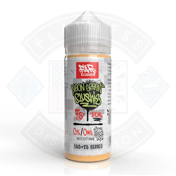 Far Neon Green Slushie 0mg 100ml Shortfill