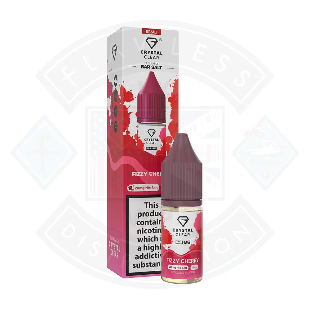 Crystal Clear Bar (20mg) Nic Salts 10ml