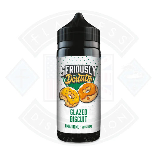 Doozy Vape Seriously Donuts Glazed Biscuit 0mg 100ml Shortfill