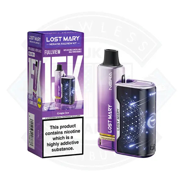 Lost Mary Nera15K Fullview Prefilled Vape Kit