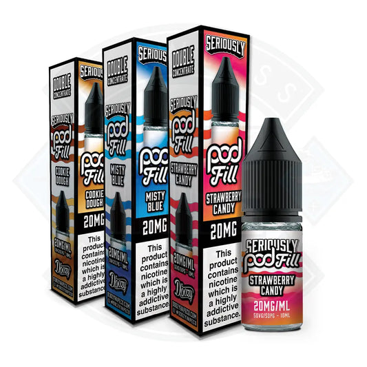 Doozy Vape Seriously Pod Fill Salt 10ml 20mg