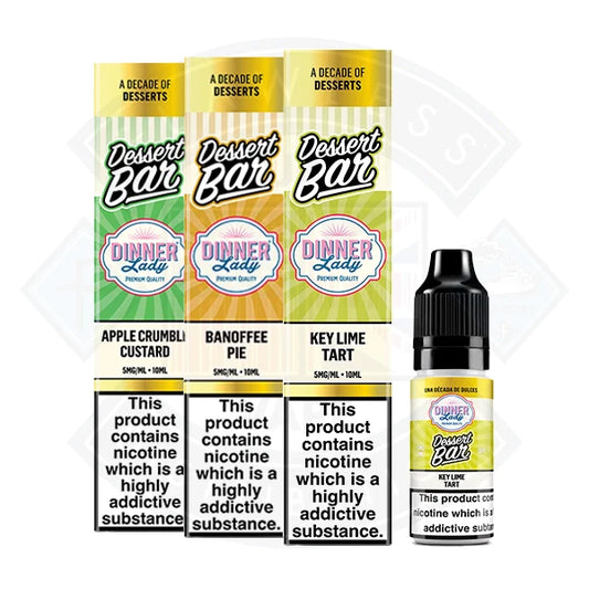 Dinner Lady - Desserts Bar Salts 10ml (5mg)