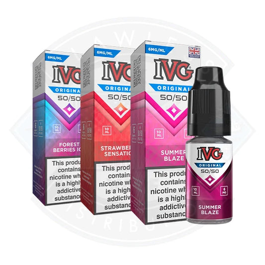 IVG 50/50  Original E-liquid 10ml (6mg)