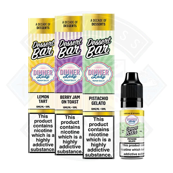 Dinner Lady - Desserts Bar Salts 10ml (10mg)