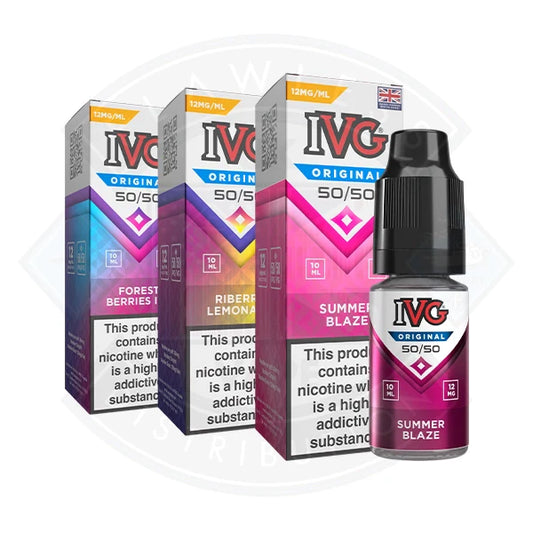 IVG 50/50 Original  E-liquid 10ml (12mg)